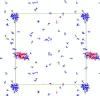 Simulation of fibril formation in a coarse-grained model